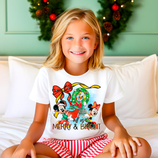 Merry & Bright DTF Prints