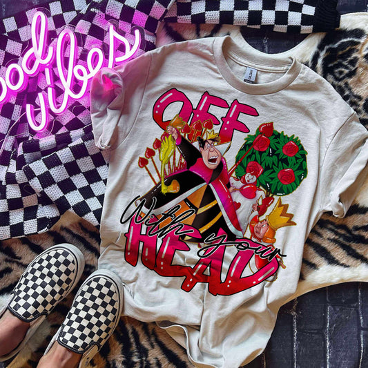 Off With Your Head DTF Prints