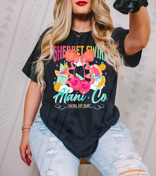 Sherbet Swirl Alani Co. DTF Prints