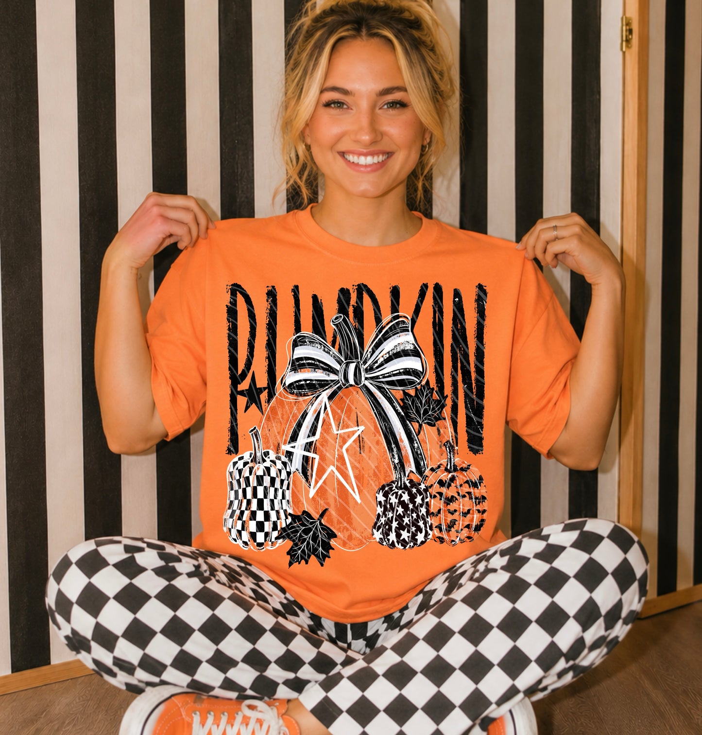 Pumpkin DTF Print