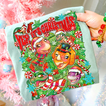 Yep It’s Christmas DTF Print