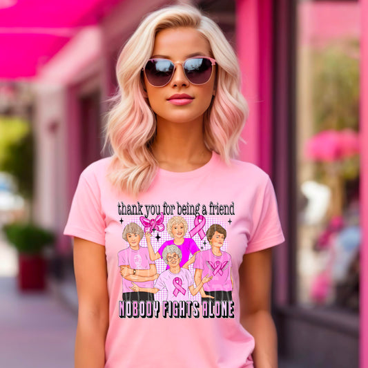 Nobody Fights Alone G Girls DTF Prints