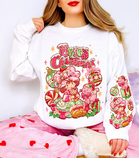 Berry Christmas DTF Print