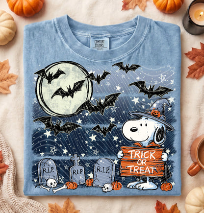 Trick Or Treat Peanuts DTF Print