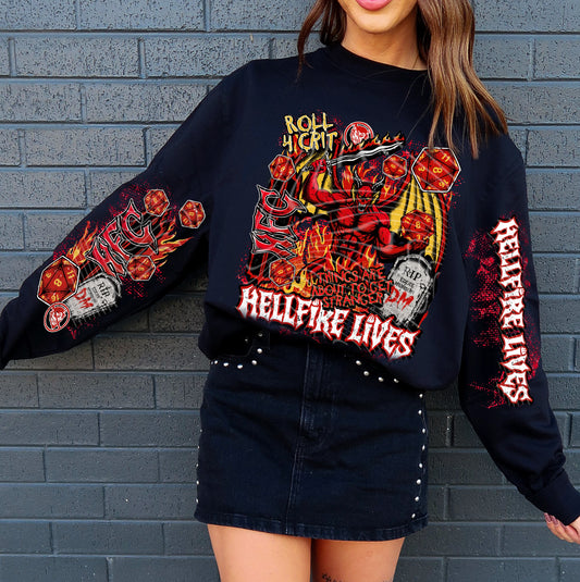 Hellfire Lives (Double Sleeve) DTF Print