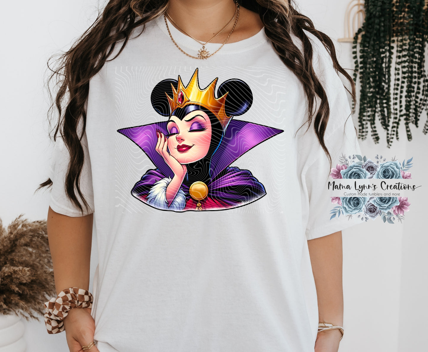 Evil Queen Dreaming DTF Print