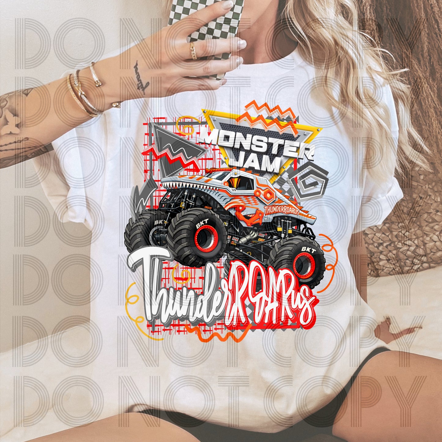 Retro Style MJ ThundeRoarus DTF Prints