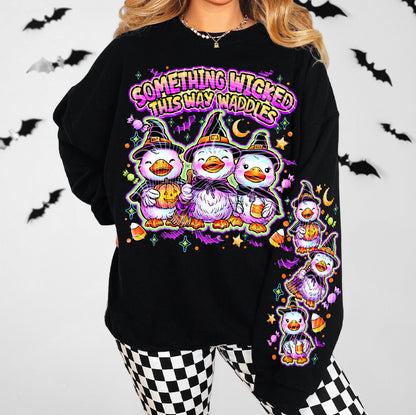 Something Wicked This Way Waddles DTF Print