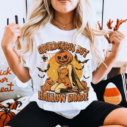 Gourdgeous But Hallow Inside DTF Prints