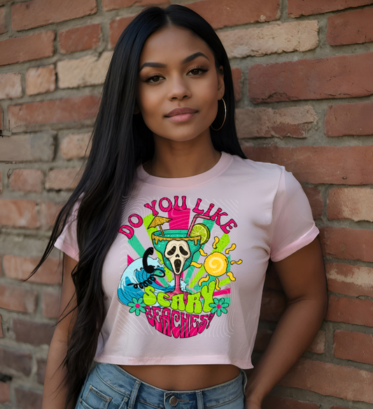 Do You Like Scary Beaches? DTF Print