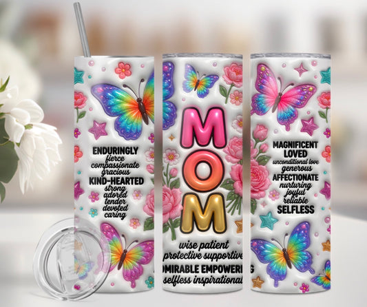 Mom Inspirational Tumbler Wrap