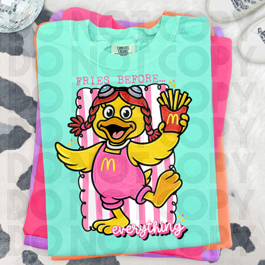 Fries Before Everything DTF Prints