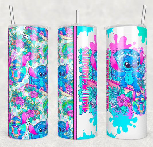Summertime Stitch Tumbler Wrap