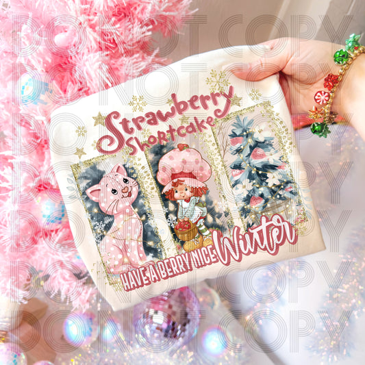 Have A Berry Nice Winter DTF Print