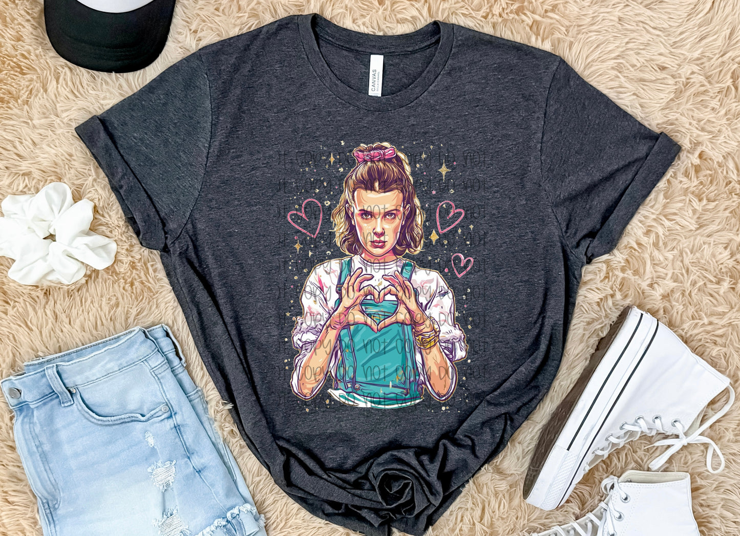 Eleven Heart Hands DTF Prints