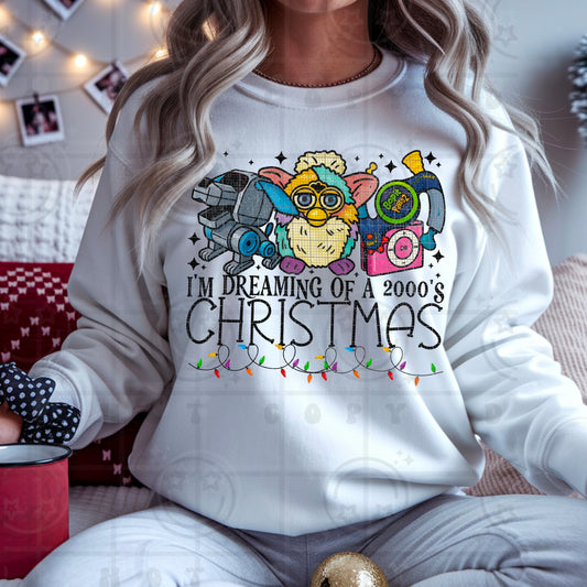 I’m Dreaming Of A 2000’s Christmas DTF Prints