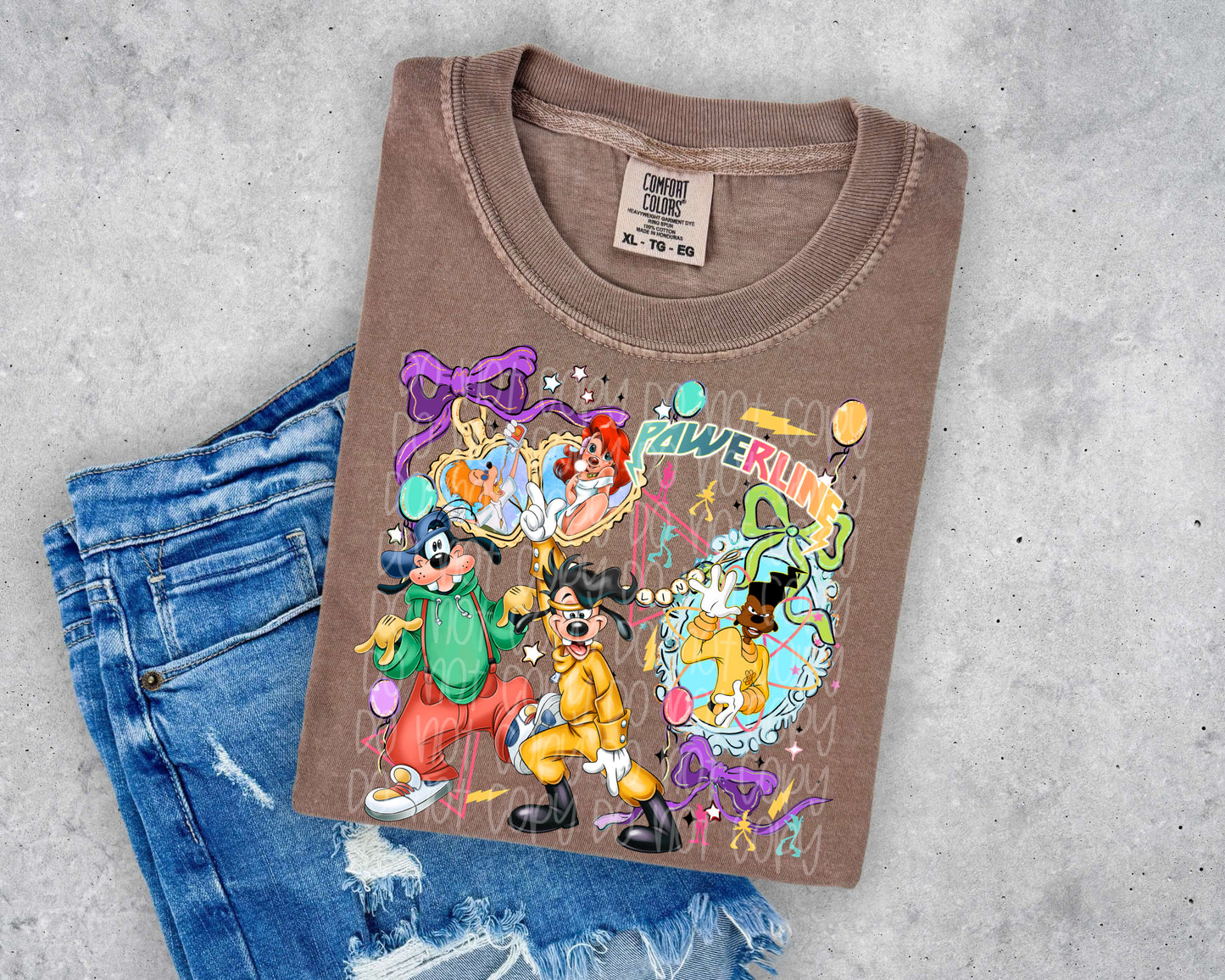 Powerline Lockets DTF Prints