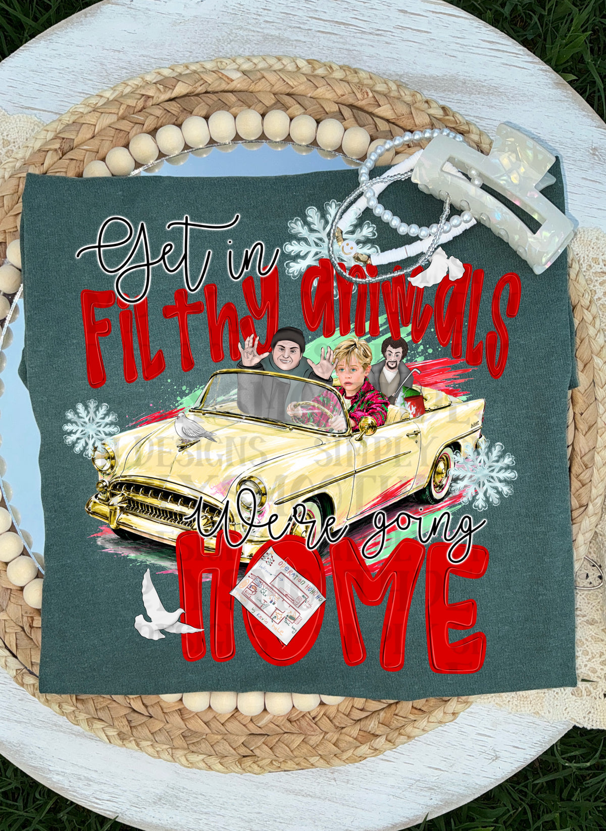 Get In Filthy Animals DTF Print