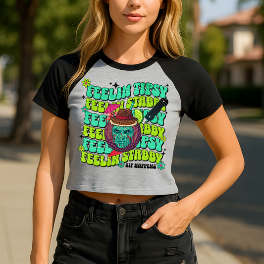 Feelin Tipsy Feelin Stabby Freddy DTF Print