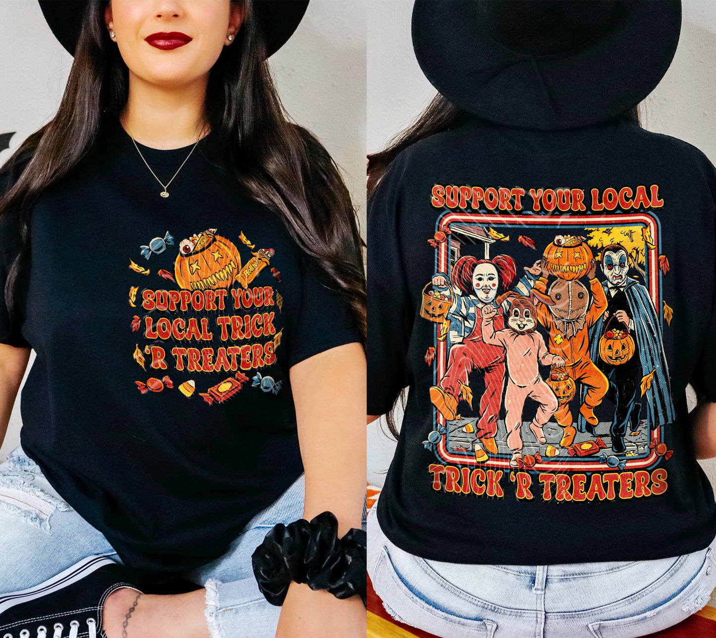 Support Your Local Trick ‘R Treaters DTF Print