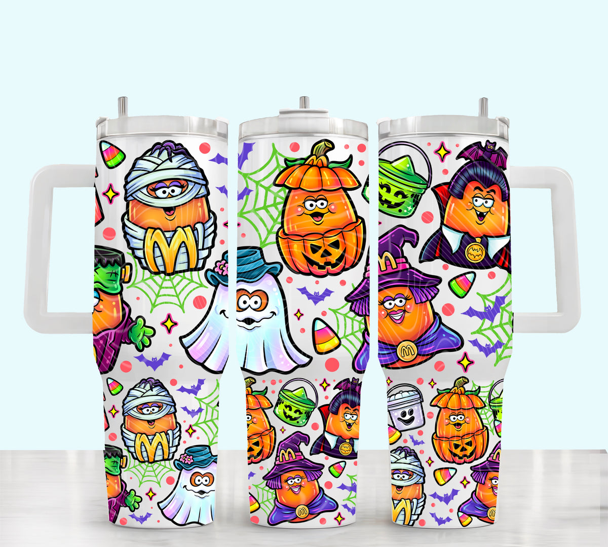Nuggets Halloween 40 oz Tumbler Prints