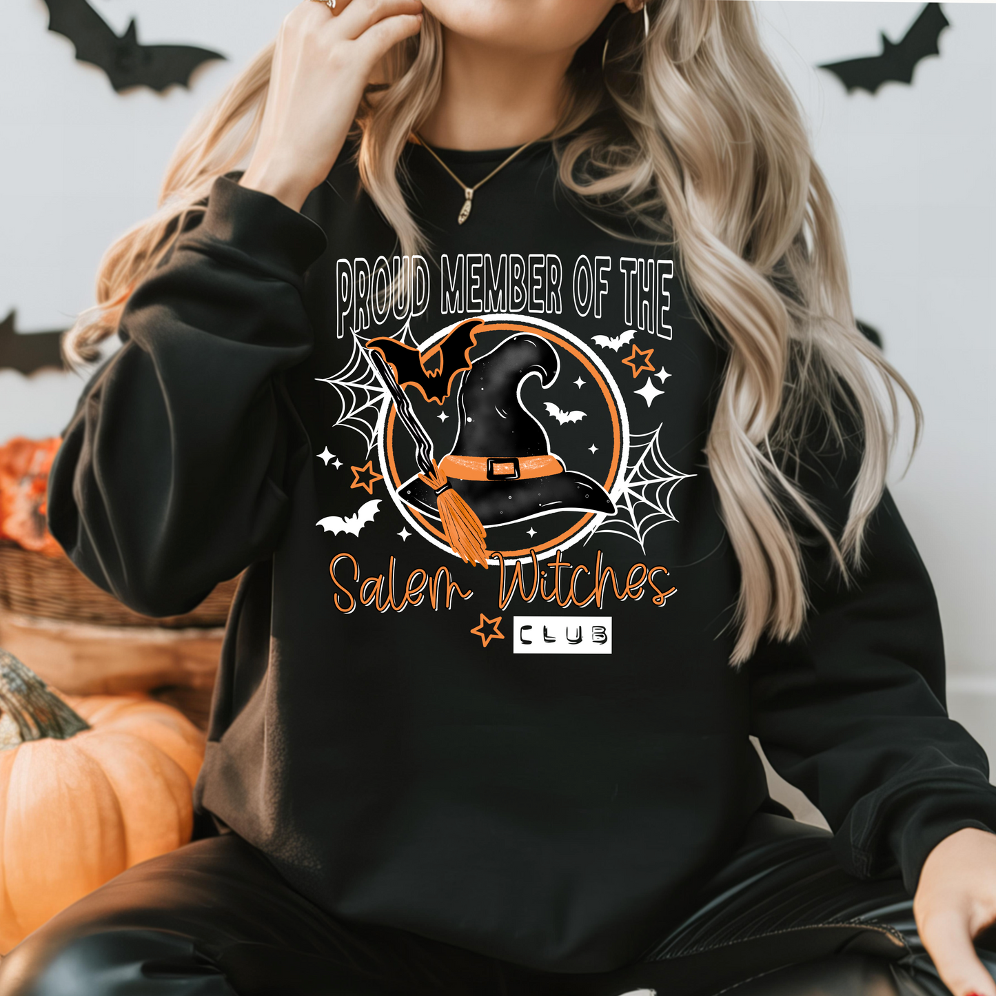 Salem Witches Club DTF Print