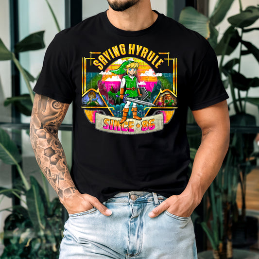 Saving Hyrule Since ‘86 DTF Prints
