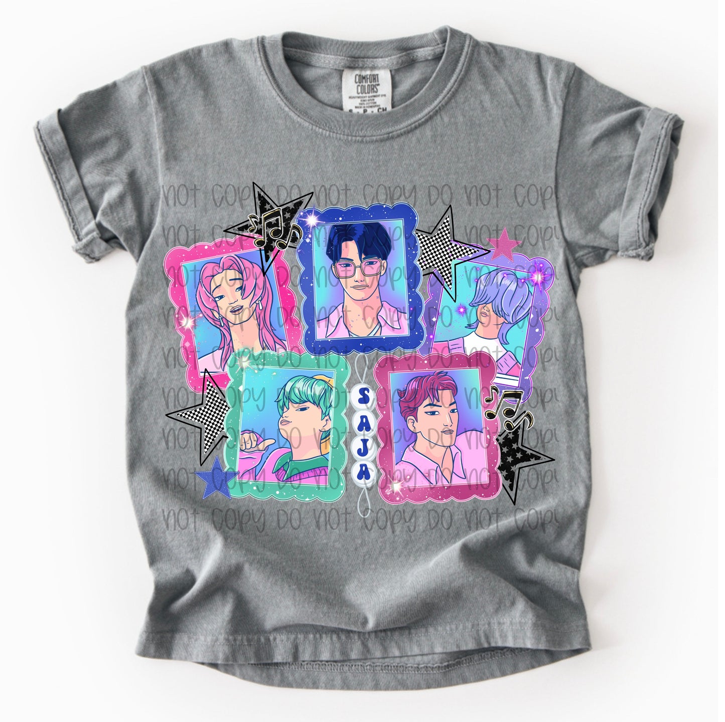 Saja Frames DTF Prints