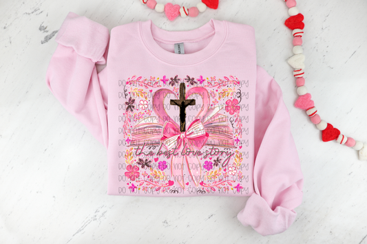 The Best Love Story DTF Prints