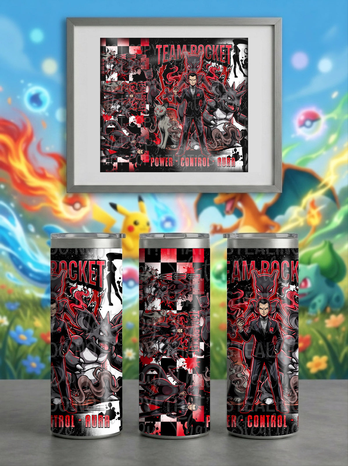 Team Rocket Giovanni Tumbler Wrap