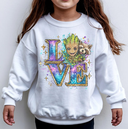 Love Groot DTF Prints