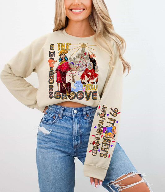 Groovy Emporer DTF Print