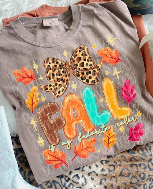 Fall Is My Favorite Color DTF Prints