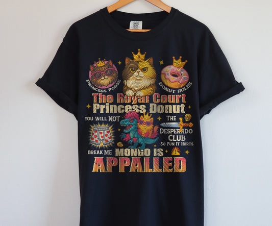 The Royal Court Princess Donut DTF Print