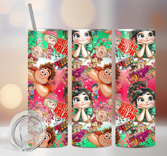 Polaroid Wrecking Ralph Tumbler Wrap