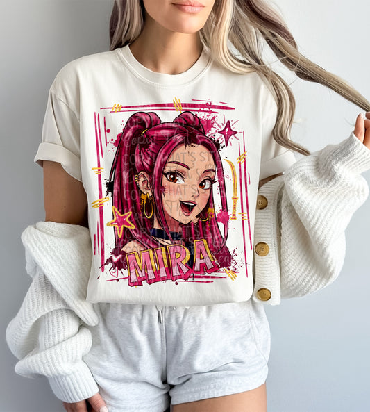 Huntrix Mira DTF Print