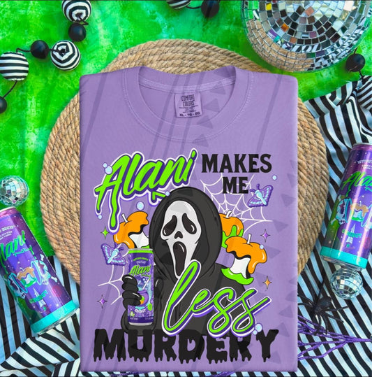 Alani Makes Me Less Murdery (Style 1) DTF Prints