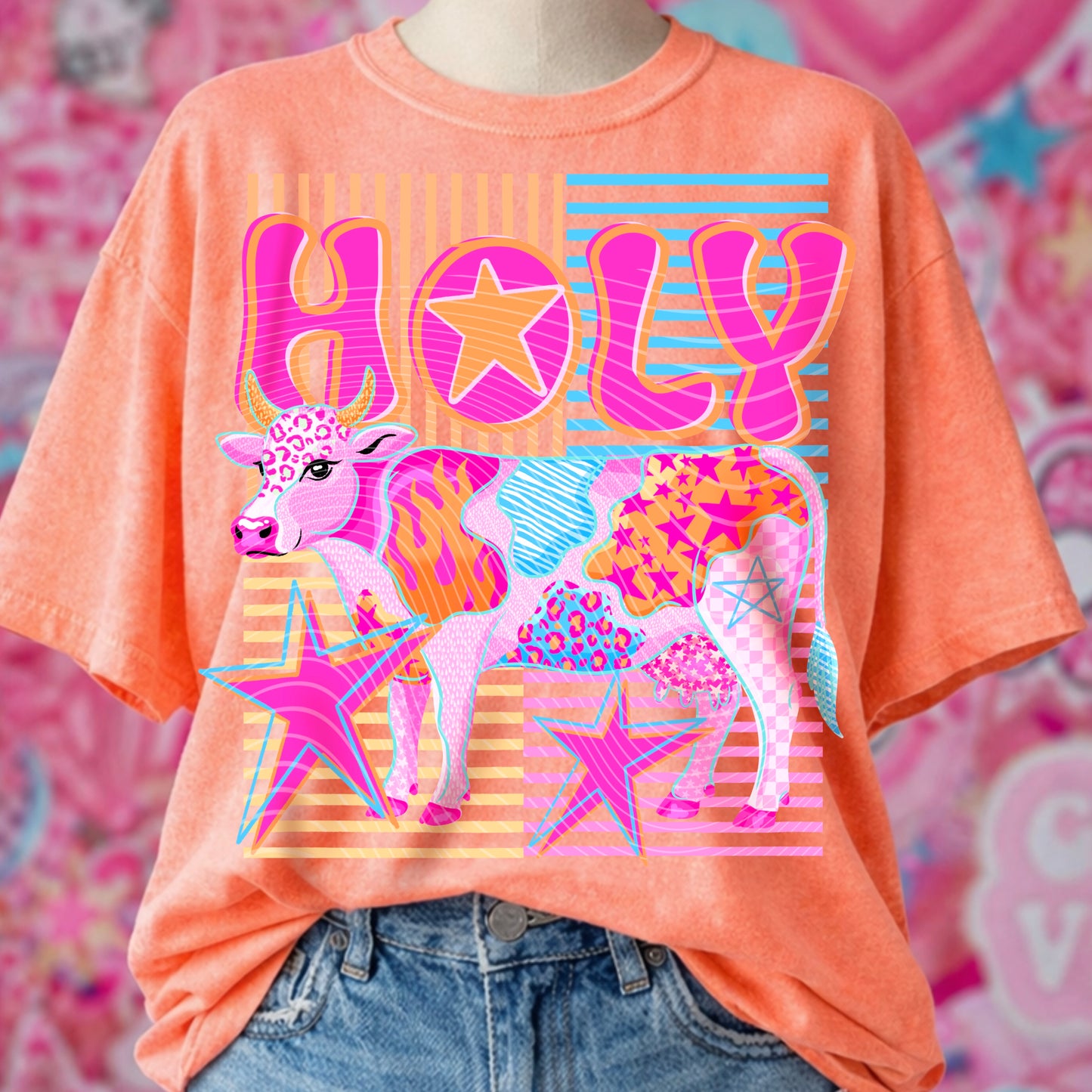 Holy Cow (Style 1) DTF Print