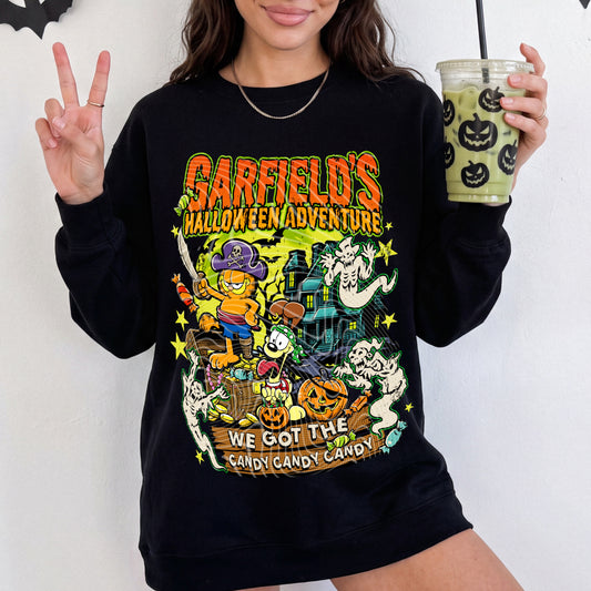 Garfield’s Halloween Adventure DTF Print