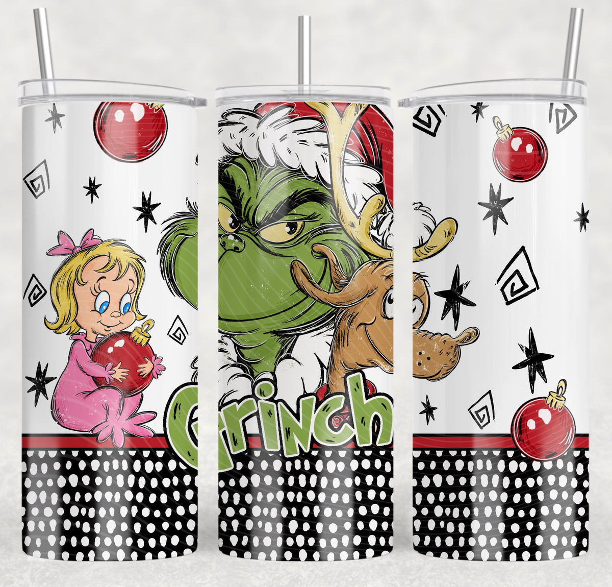 Grinch Tumbler Wrap