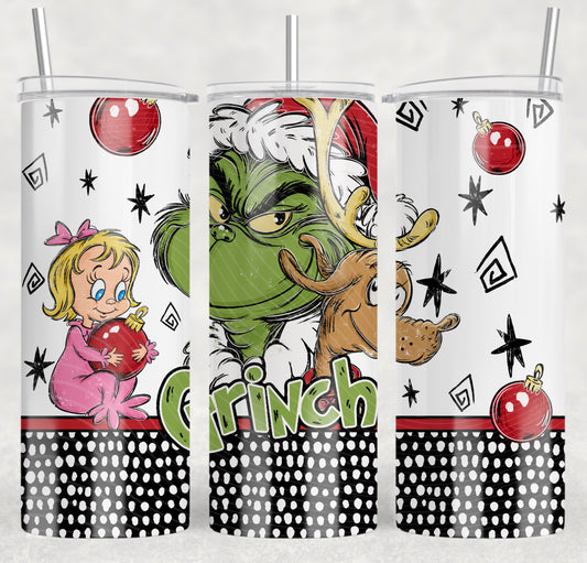 Grinch Tumbler Wrap