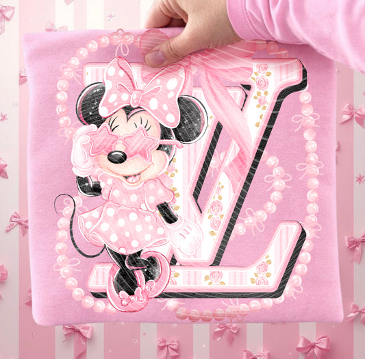 Glamour Mouse DTF Prints