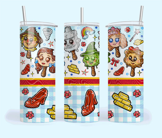 Wizard Of Oz Ice Cream Tumbler Wrap