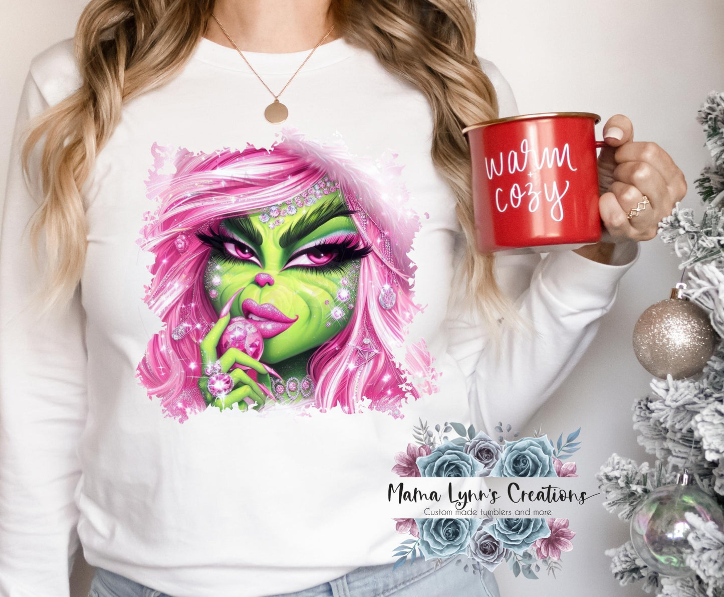 Barbie Grinch 2 Christmas Htv Transfer