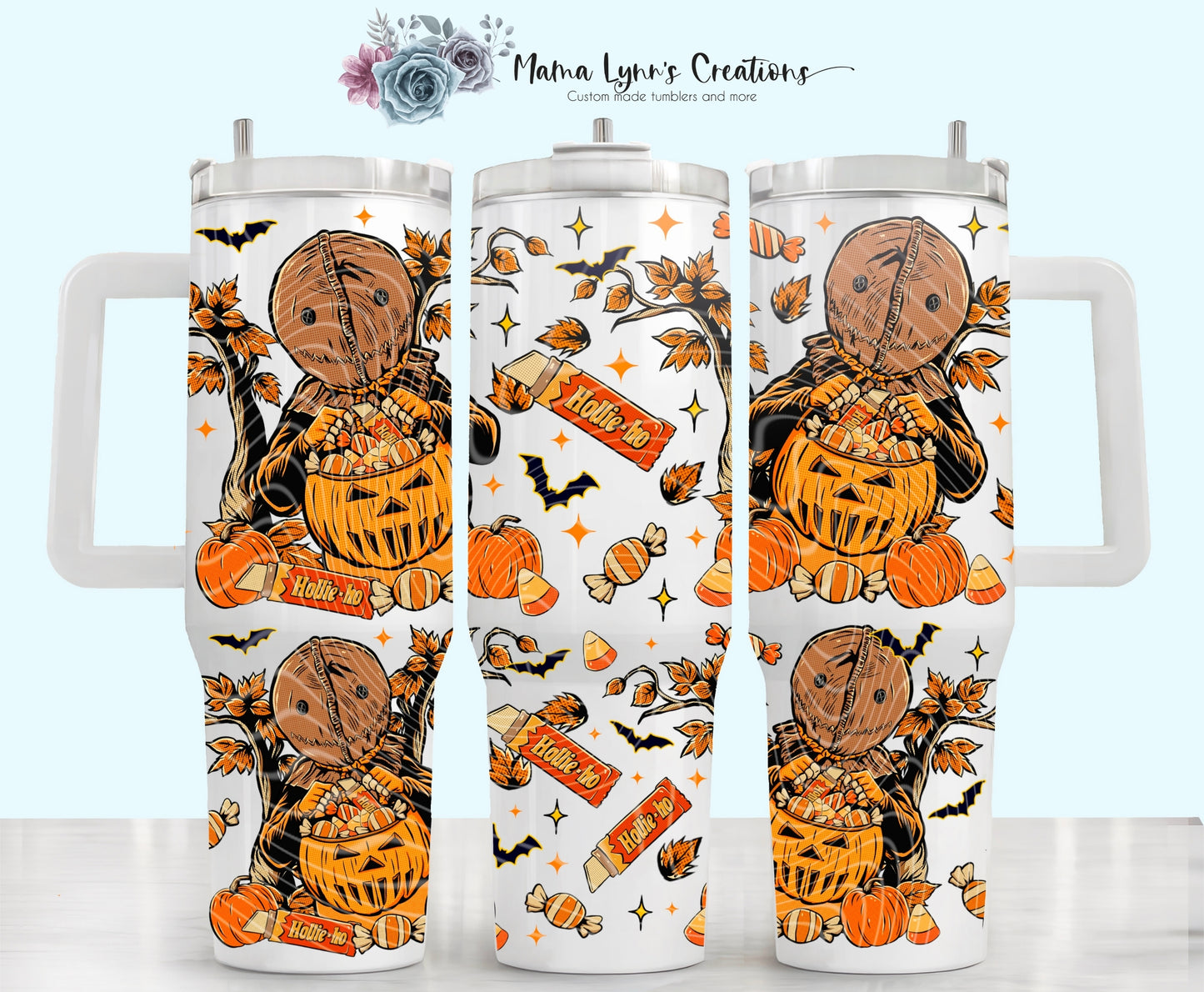 Trick or Treating Sam 40 Oz Print