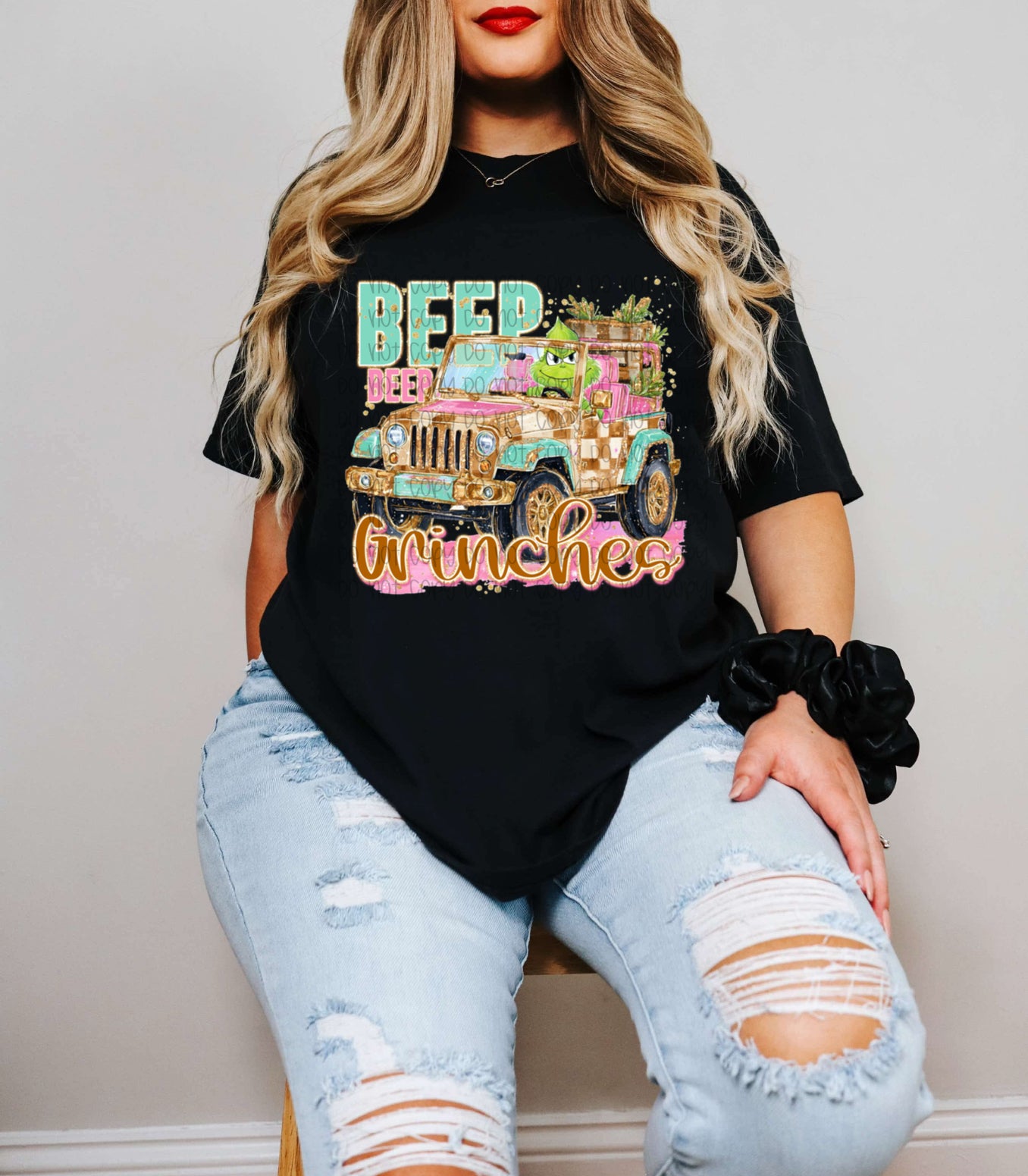 Beep Beep Grinches DTF Print