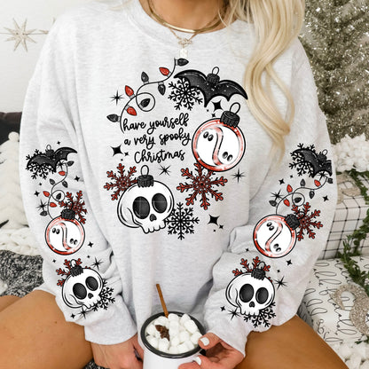 Have Yourself A Very Spooky Christmas DTF Prints