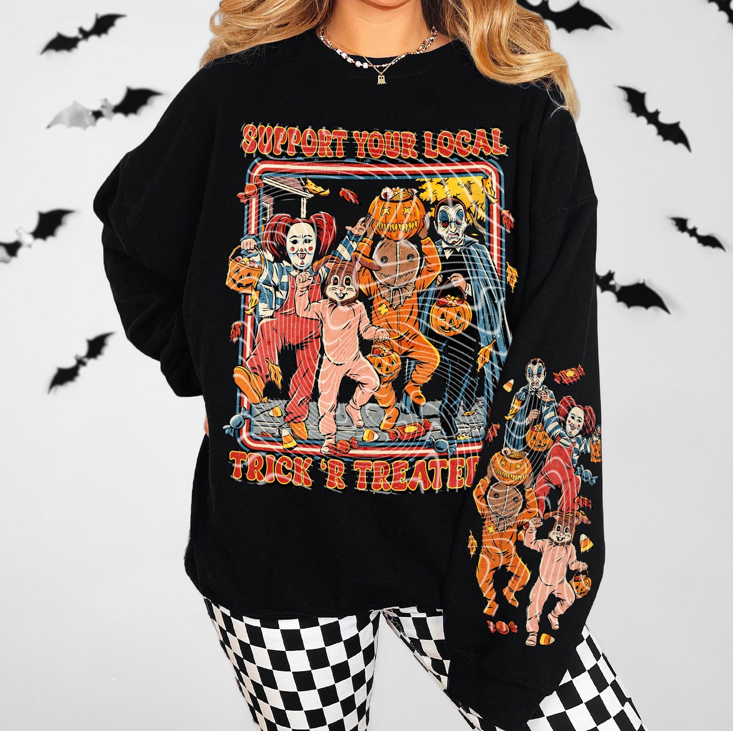 Support Your Local Trick ‘R Treaters DTF Print