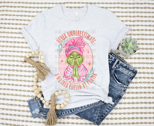 A Mother Fueled By Prayer DTF Print