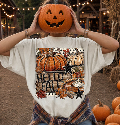 Hello Fall DTF Print